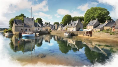 découvrez la beauté mystérieuse d'une pépite du morbihan labellisée plus beau village de france lors de vos vacances en bretagne.